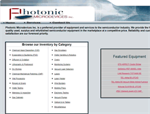 Tablet Screenshot of photonicmicrodevices.com